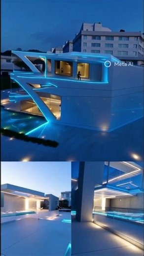 Futuristic Floating Dream House | Sci-Fi Modern Architecture Cinematic