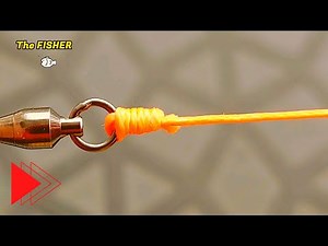 STRONGEST Fishing Knot For Swivel - Fishing Knot Tutorial
