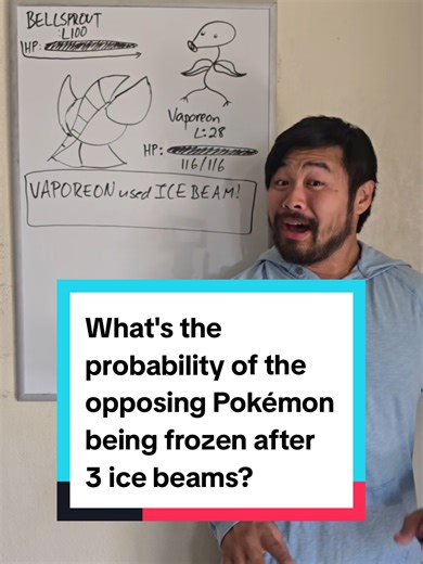Pokemon Ice Beam Freeze Probability