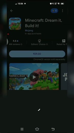 Buying Minecraft In Just Rupee 29. Check out Now in Play Store and app store#minecraft#viralshorts