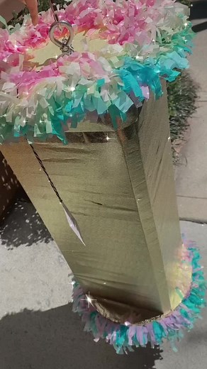 DIY Spinning Piñata Decorations