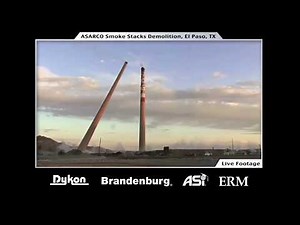 ASARCO Stacks Implosion Design Side-by-Side Comparison