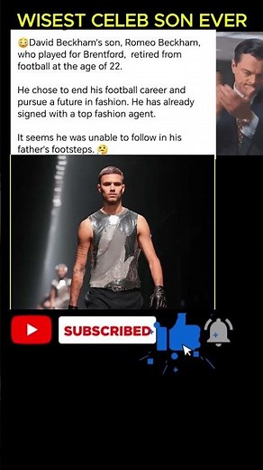 How Romeo Beckham Became a Role Model for Celebrity Kids 🌟⚽💼