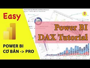Làm quen DAX trong Power BI - DAX Basics in Power BI Desktop