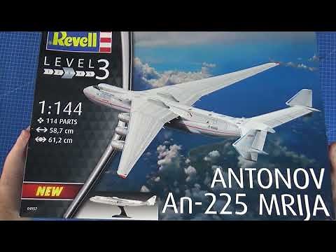 Review: 1/144 Revell Antonov An-225 Mrija INFLIGHT version