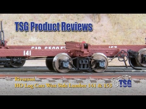 HO Scale Log Cars Rivarossi Product Review