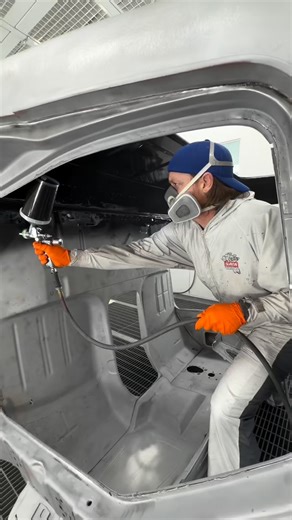 KC's Paint Shop on Instagram: "Quick coat of epoxy primer on the Longbed F100 #kcspaintshop #hardworkpaysoff #gofastorgohome #ford #f100 #"