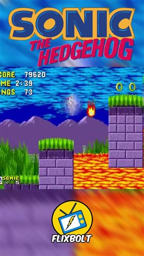 Marble Zone Slowed Sonic Down, but Made Every Jump Count! 🌋🦔🔥 | Sonic the Hedgehog (1991/Ge