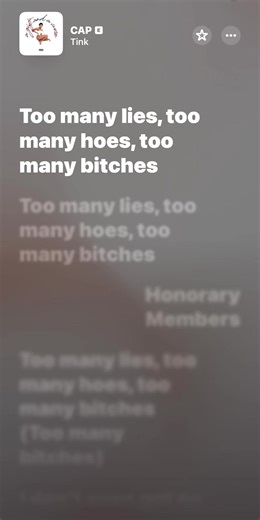 Cap ~ Tink #sounds #applemusic #tink #cap #audio