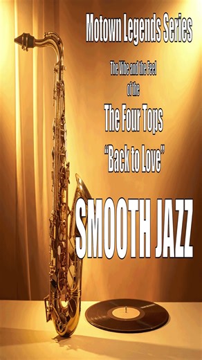 Smooth Jazz The Four Tops Vibe and Feel" Back To Love" From the Motown Legends Series