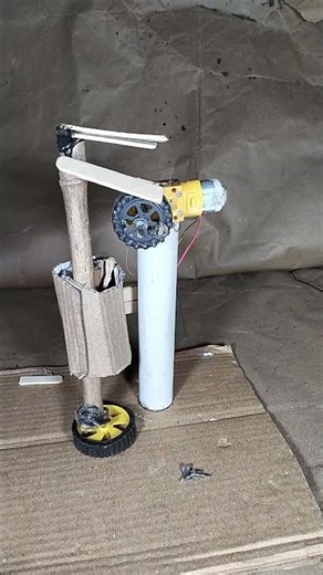 humber with dc motor #dcmotor #experiment