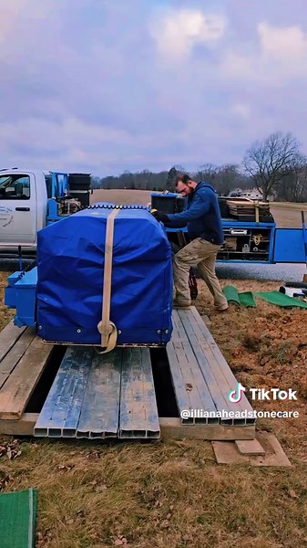 Positioning a Burial Vault with Hilljoy | Cemetery Ceremony