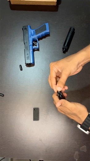 Sound On 🔫 Nothing Can beat the satisfaction of loading a GLOCK🤩 #trending #unboxing #asmr