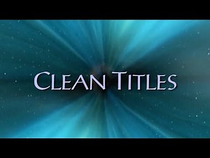 Doctor Who TV Movie CLEAN Title Sequence