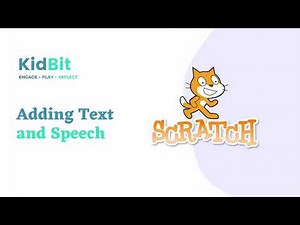 How to add text and speech in Scratch 3.0