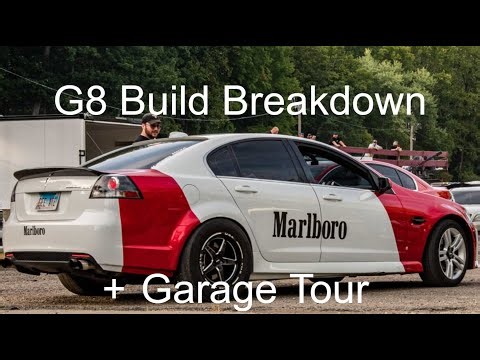 Pontiac G8 Build Breakdown + New Garage Tour | Supercharged LSA + 8HP70 Swap