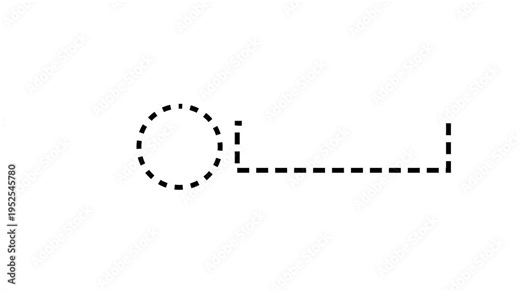 Dot and circle animation. Loading wheel animation Animated rotating loading icon with transparent background.