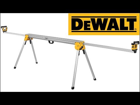 DeWalt Heavy Duty Miter Saw Stand | Assembly and Review