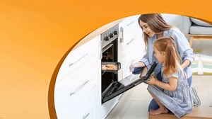 WB56X22160 Range Oven Inner Door Glass for GE Oven, Stove, Double-Layer Glass, Window Pack Assembly, Part Number: WB55T10154, WB56T10152, WB56X26391, 33791631