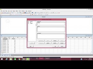 How to get ANOVA table in Minitab Software (Experimental Statistics)