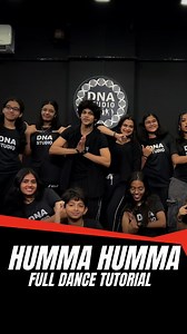 6.7K views · 199 reactions | Humma Humma Dance Tutorial Advance...