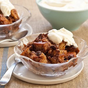 Chocolate-Hazelnut Bread Pudding | America's Test Kitchen
