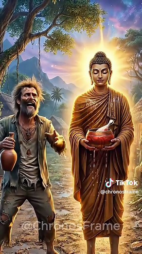 Divine Justice: The Drunkard's Transformation #buddha #buddhastory #buddhistmonk #shorts #shortfilm 🇺🇸 English: Description A scene depicting a drunkard insulting the Buddha by placing a chicken leg and pouring wine into His alms bowl. The Buddha's divine radiance instantly protects Him, and the drunkard is transformed into a golden dog as punishment for those who dare to disrespect the Dharma. 🇻🇳 Vietnamese: Mô tả Cảnh một tên say rượu xúc phạm Đức Phật bằng cách bỏ cái đùi gà và rót rượu v