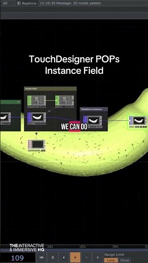 TouchDesigner POPs Instance Field
