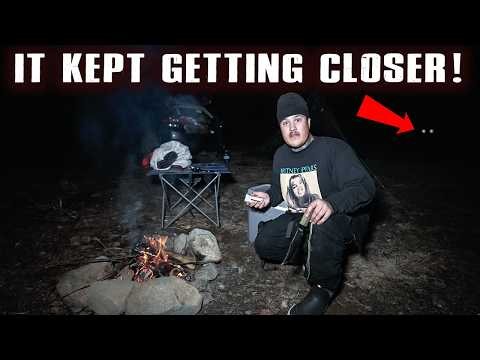(I SHOULD NOT HAVE FILMED THIS FOREST!) SOMETHING CIRCLED MY CAMP in RESTRICTED CRYPTID TERRITORY
