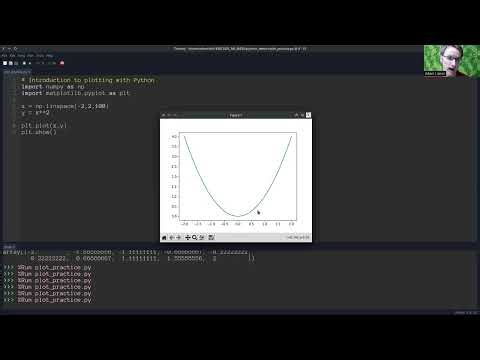 Introduction to Python, part 3: Basic plotting