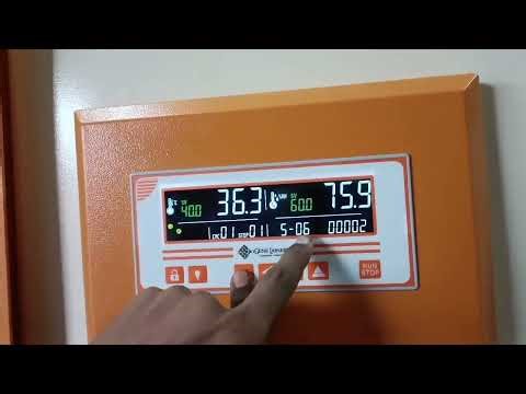 Plant growth chamber memory function on karne ka Tarika