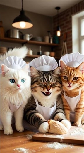 Cute cats Family Gathering #babyandcat #cutebaby #catvideos #cuteanimals #babyvideos