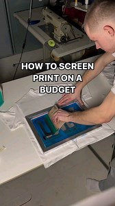 346K views · 327 reactions | Screenprinting on a budget DIY tutorial...