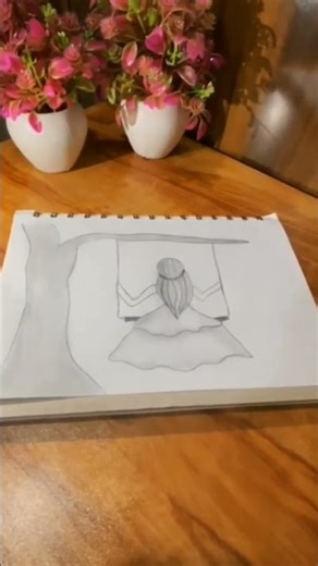 Easy sketch..✨ Sketch for beginners