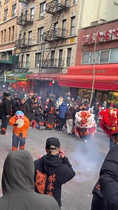 🎊 Super Saturday in Chinatown! 🏮🐉The streets of NYC come alive with lion dances, drums, and festive energy as Chinatown celebrates the end of Lunar New Year! 🏙️✨ Wishing everyone good fortune & happiness! 🍊🎆📍 Have you experienced this tradition? Share your thoughts below! ⬇️ | New York City Photos