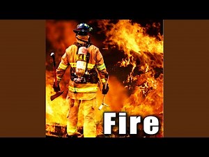 Forest Fire Ambience with Trees Falling & Branches Breaking