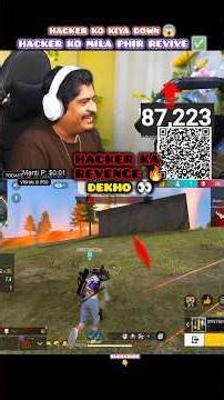 Hacker को Down किया! 😱 फिर Hacker ने लिया Revenge 1 vs 4 | #shorts #hackerfreefire #gyangaming