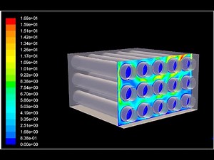 CFD Modeling of Plate Fin and Tube Heat Exchanger: CFD Simulation using ANSYS Fluent