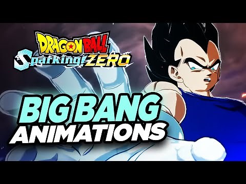 Vegeta's Big Bang Attack Animations | DRAGON BALL: SPARKING! ZERO