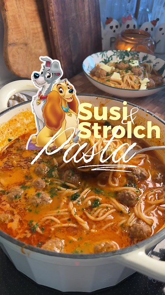 One-Pot Spaghetti mit Hackbällchen & Curry-Tomatensoße