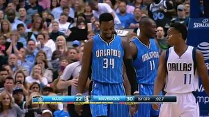 《NBA比赛集锦》【得分】2＋1！ 杰夫·格林压哨一条龙挑战诺天王