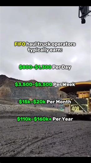 FIFO Truck Operator 🚛⛏️ Long shifts, massive payloads, and nonstop haul cycles. Keeping production moving from pit to plant with precision, safety, and discipline. Big rigs, big responsibility, real rewards. Built for those who can handle the pace 💪🦺 | Fifo Jobs