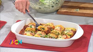 She always cooks up something delicious. The Cooking Mom shared her recipe for lasagna roll-ups. Perfect for a cold, snowy night. | The Jason Show