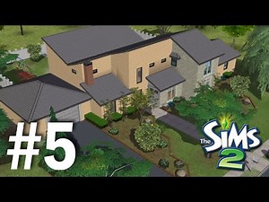 Modern Large House || The Sims 2: Speed Build (No CC)