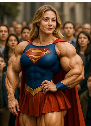 Supergirl: Celebrating Female Muscles and Strength
