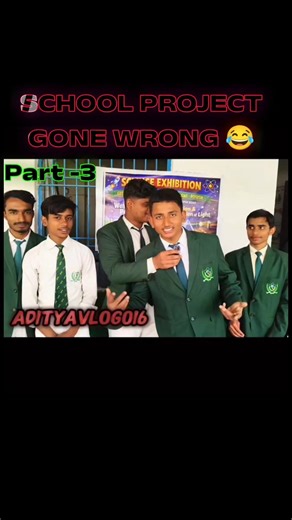 🤣​School Life Fun Moments - Part 3 ✨ #funny #comedy #youtubeshorts #minivlog #shorts #adityavlog016