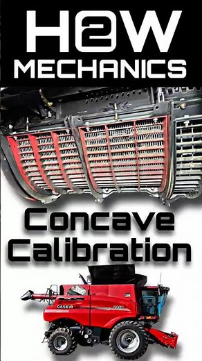 How to Calibrate Case IH Combine Concaves!