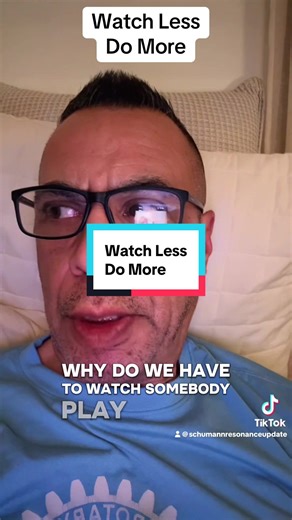 Watch Less Do More. The idea of being excited by watching another perform rather than your own personal performance does nothing for you. It’s a waste of time. Piggy backing off anothers achievement does nothing except give you a valueless dopamine hit and its honestly not worth it. or is it? ##time##life##body##mind##soul