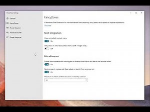 PowerToys Settings v2 Design Mockup