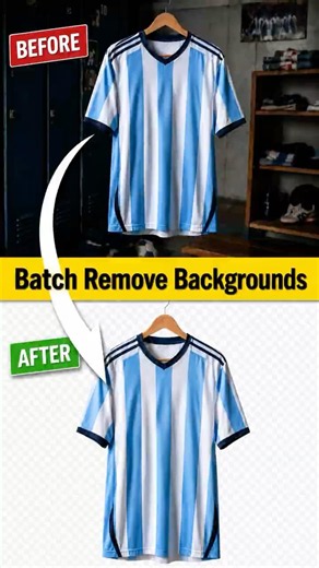 How to Bulk Remove Backgrounds in 5 Seconds ⚡